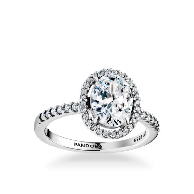 Anillo Pandora Timeless de Plata con Zirconia Cúbica