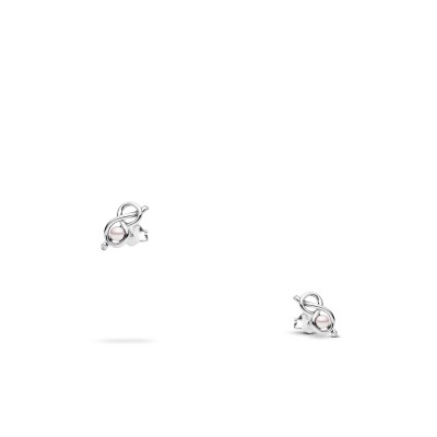Pendientes Infinity Knot Pandora en plata