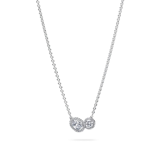 Collar Pandora Timeless en plata con zirconia