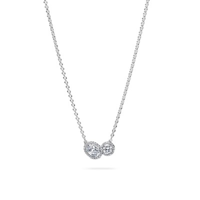 Collar Pandora Timeless en plata con zirconia
