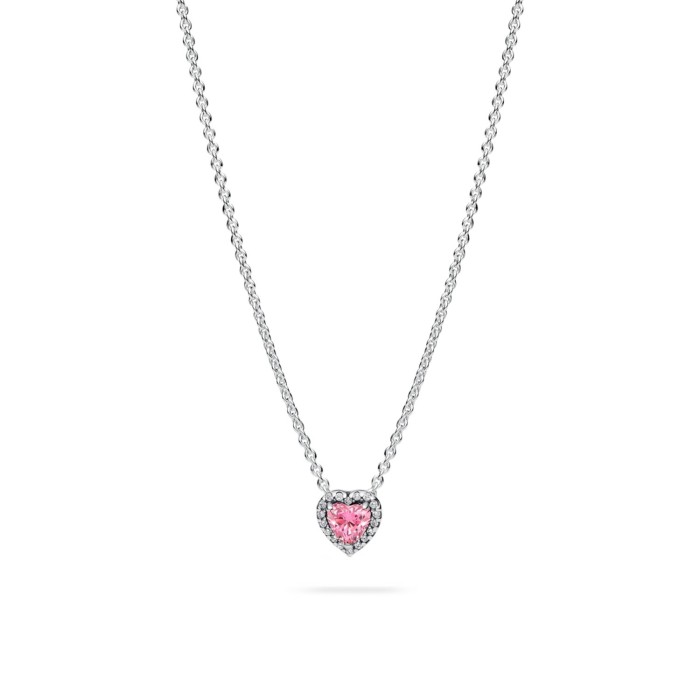 Collar Pandora Timeless corazón con circonitas