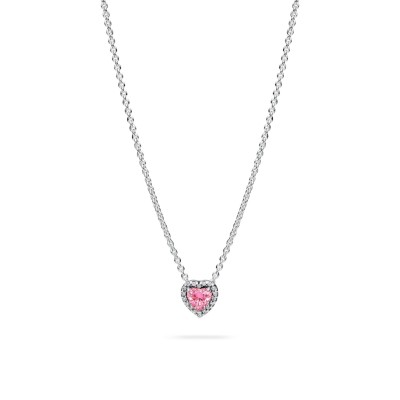 Collar Pandora Timeless corazón con circonitas