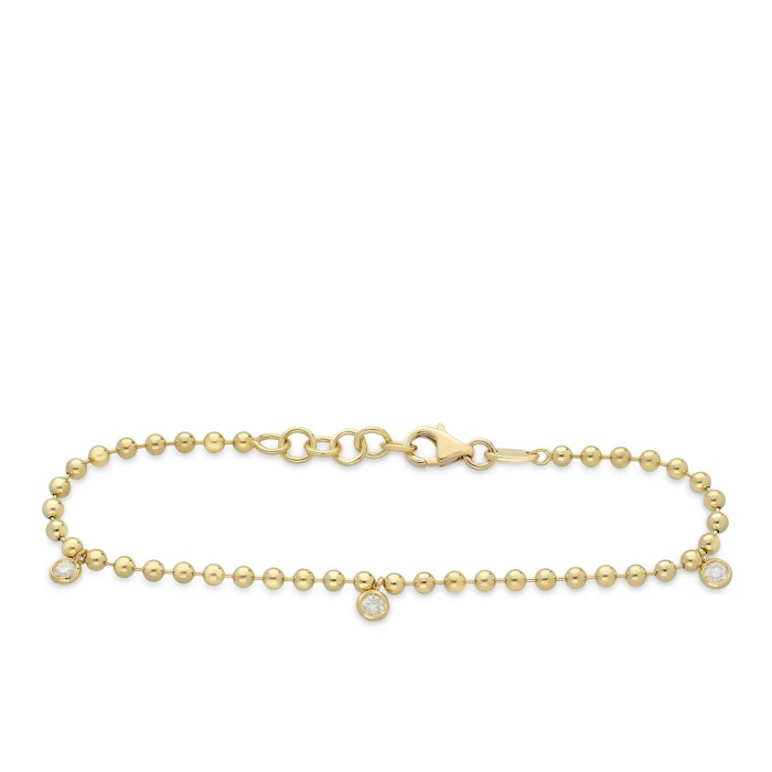 Bollicine My Essence Yellow Gold and Diamond Bracelet