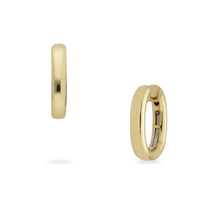 My Essence Yellow Gold Earrings