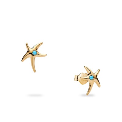 Pandora Starfish Earrings