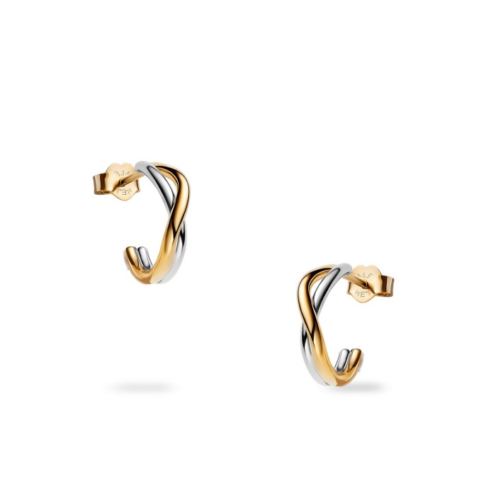 Pendientes Aro Pandora Bicolor