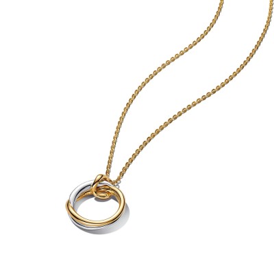 Pandora Essence Silver Pendant Necklace