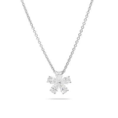 White Gold Necklace with Diamonds