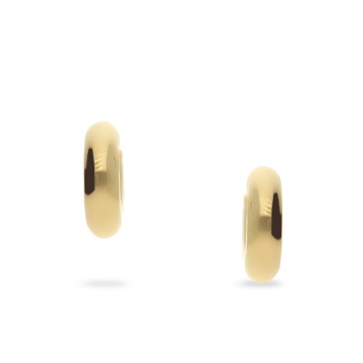 Pendientes Criolla de Oro Amarillo 10 mm