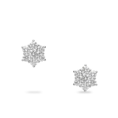 Pendientes estrella Grau con diamantes