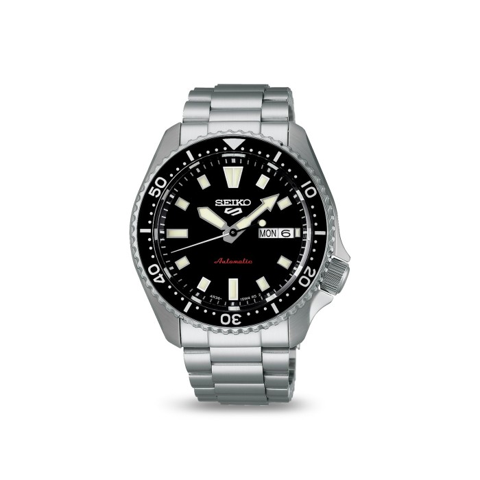 Seiko 5 Sports Automatic Black Dial Watch