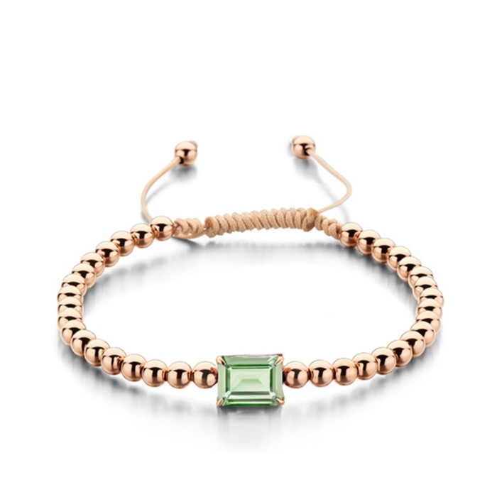Polsera d’Or Grog amb Peridot Natural