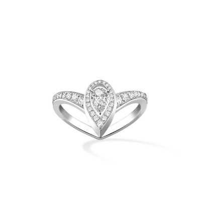 Anillo Fiery de Messika en Oro Blanco con Diamante