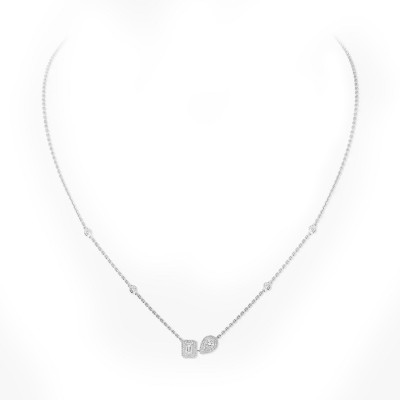 Collar Messika My Twin de Oro Blanco