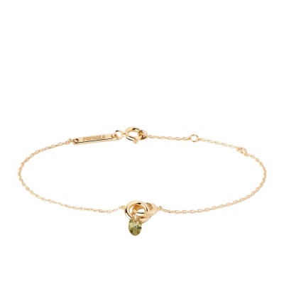 Green Lily Silver bracelet by PdPaola