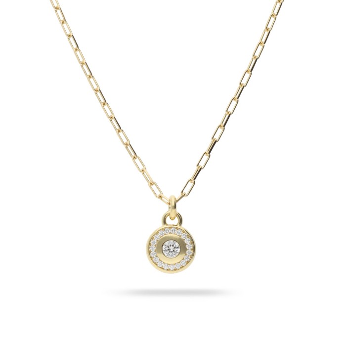 Gargantilla Grau en Oro Amarillo con Diamantes