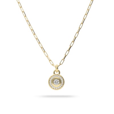 Gargantilla Grau en Oro Amarillo con Diamantes