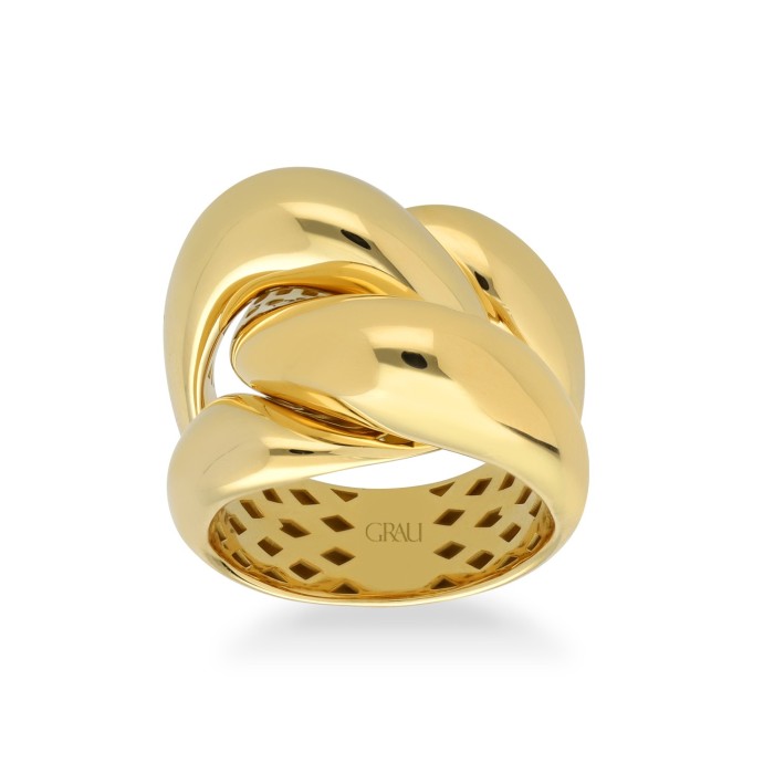 Anillo Lazo My Essence Oro Amarillo