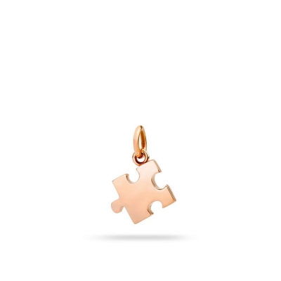 DoDo Puzzle Rose Gold Charm