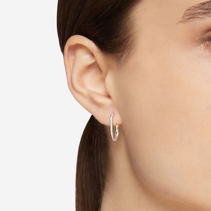 Dodo Essentials Silver Hoop Earring