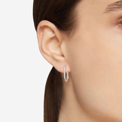 Dodo Essentials Silver Hoop Earring