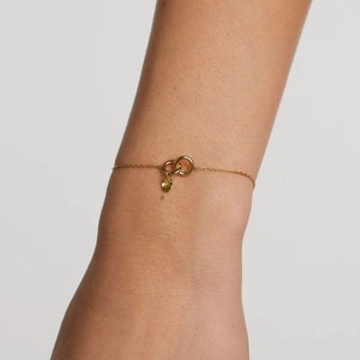 Pulsera Lily Verde de PdPaola