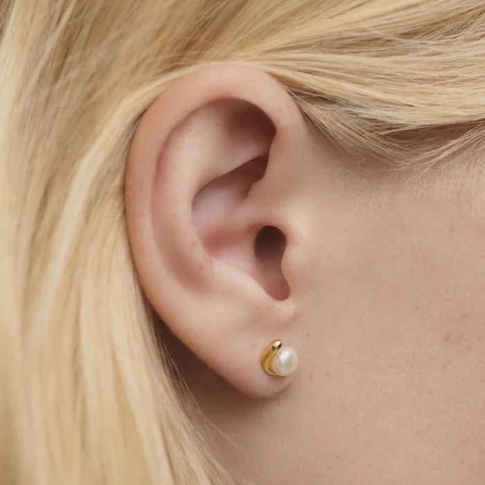 Pendientes stud La Perla Mini