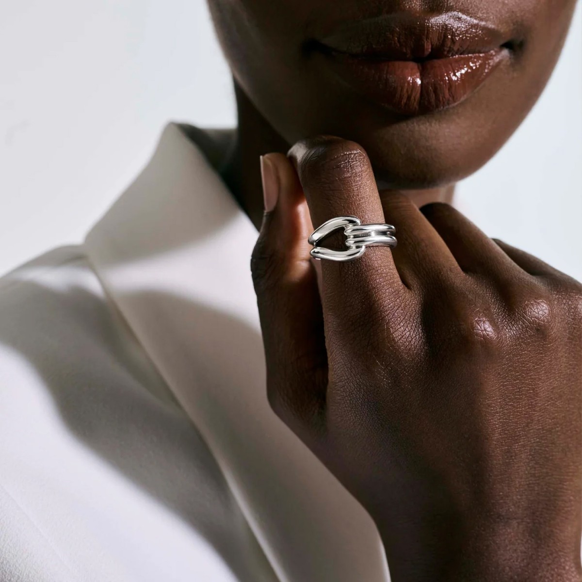 Sterling Silver Surf Ring