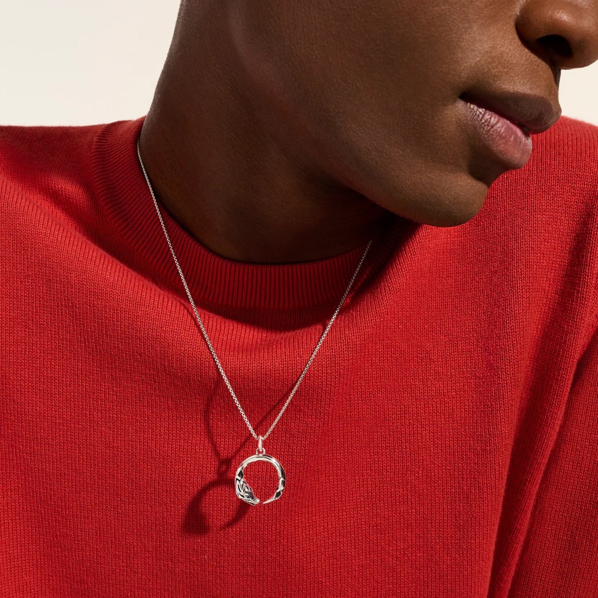 Collaret Naga de John Hardy en Plata de Llei i Safir Blau