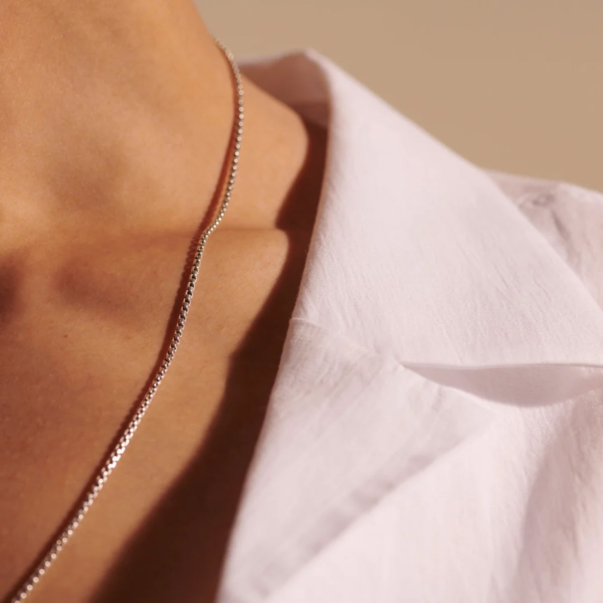 Collaret Classic Chain de John Hardy en Plata