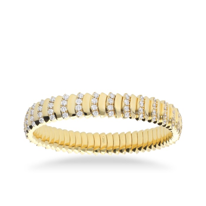 Grau elastic Bracelet in Yellow Gold