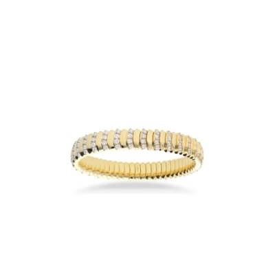 Grau elastic Bracelet in Yellow Gold