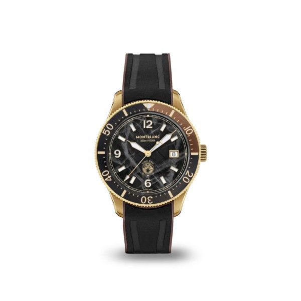 Montblanc Iced Sea Automatic Date Esfera Negre