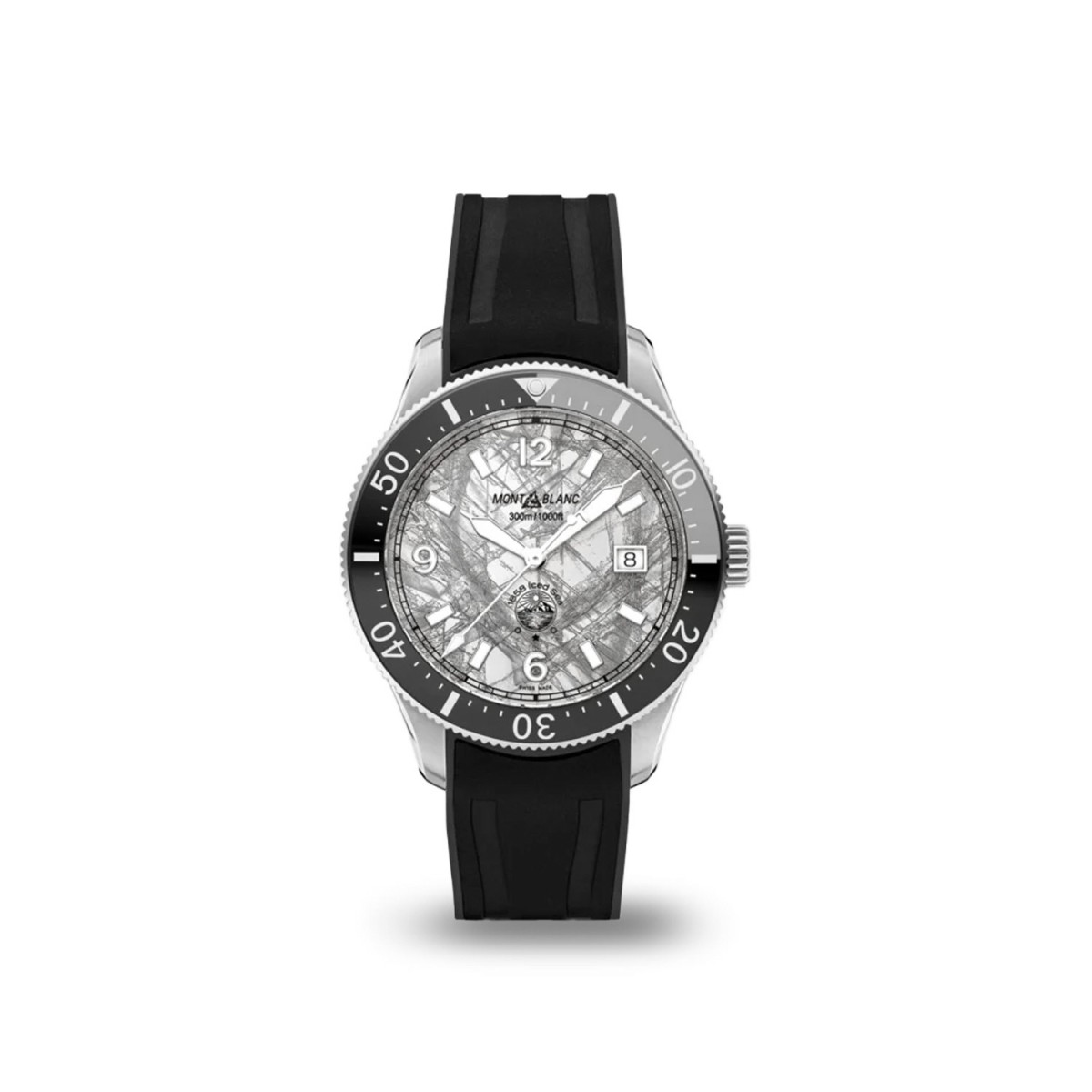 Montblanc Iced Sea Automatic Date Esfera Gris