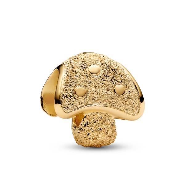 Textured Mushroom Mini Charm