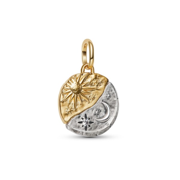 Pandora Sun & Moon Medallion “Ad Astra Per Aspera”