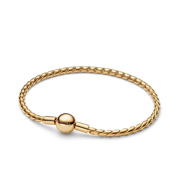Pandora Moments Bracelet – 14k Gold-Plated
