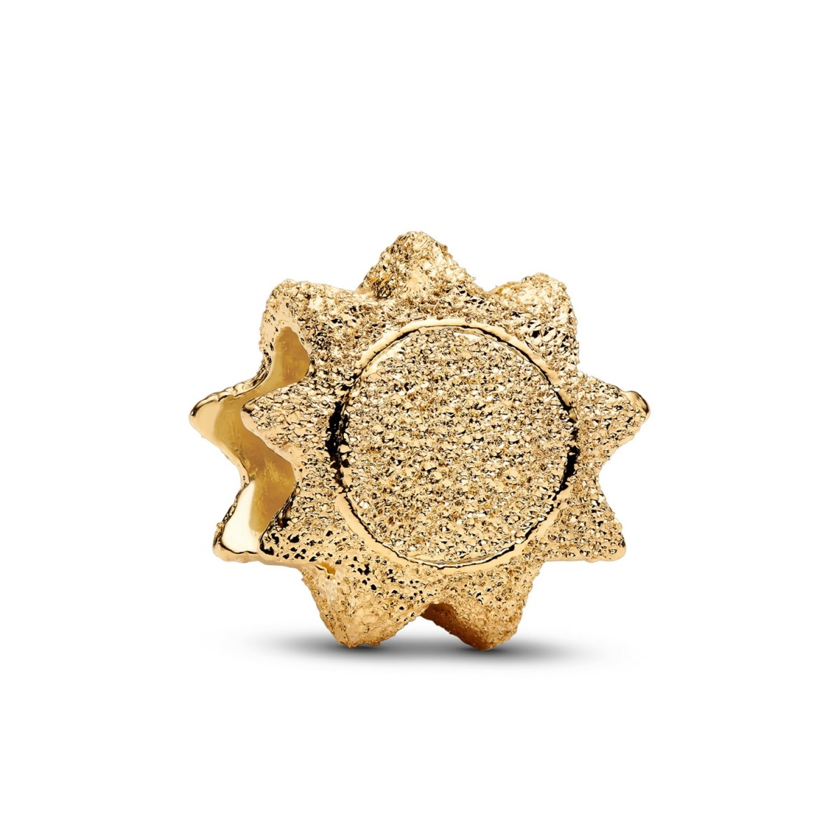 Pandora Textured Sun Mini Charm