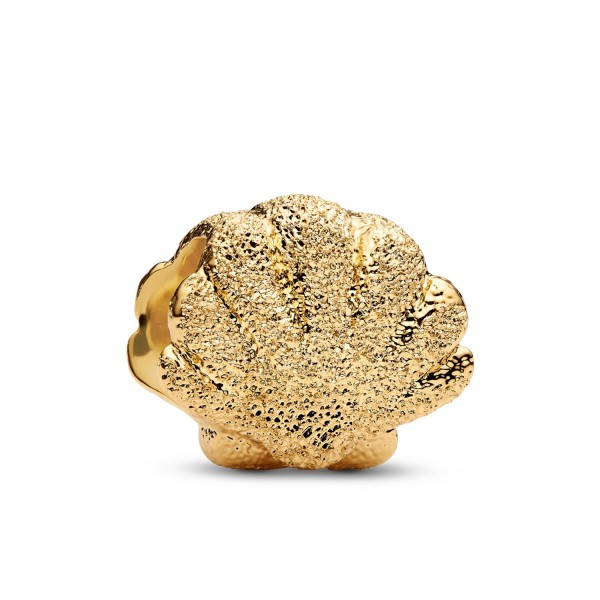 Pandora Textured Shell Mini Charm