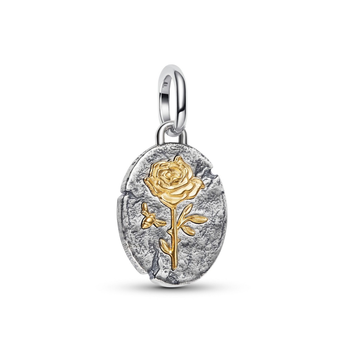 Charm Medalló Rosa Pandora