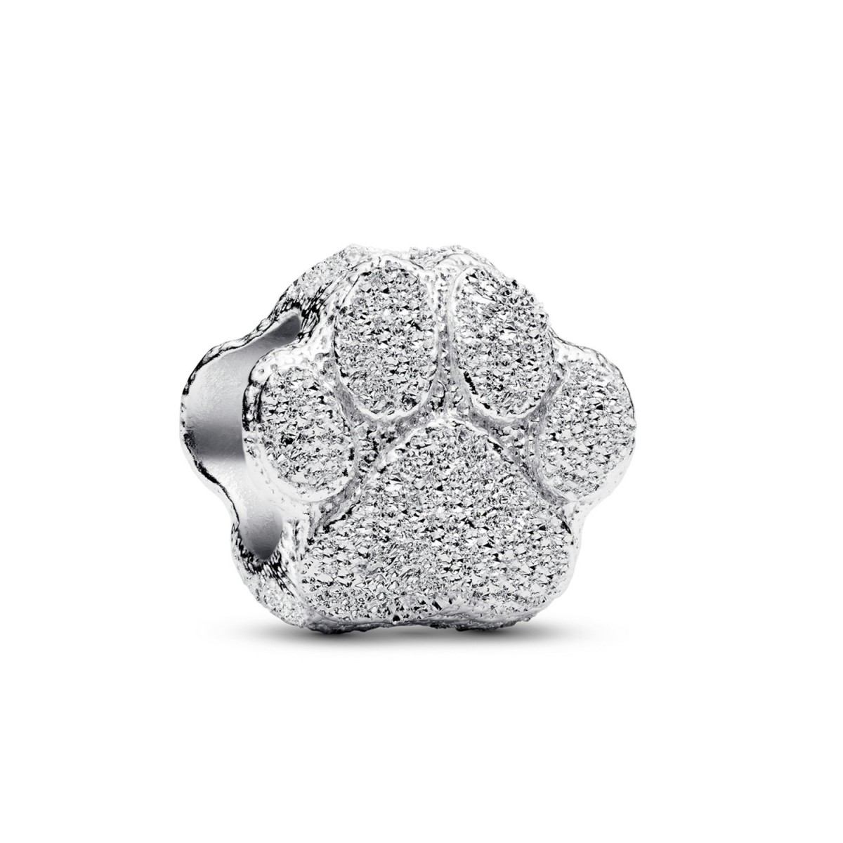 Pandora Textured Paw Mini Charm