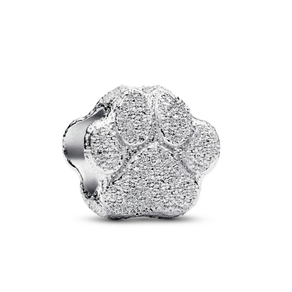 Pandora Textured Paw Mini Charm