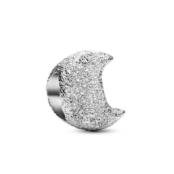 Pandora Textured Moon Mini Charm