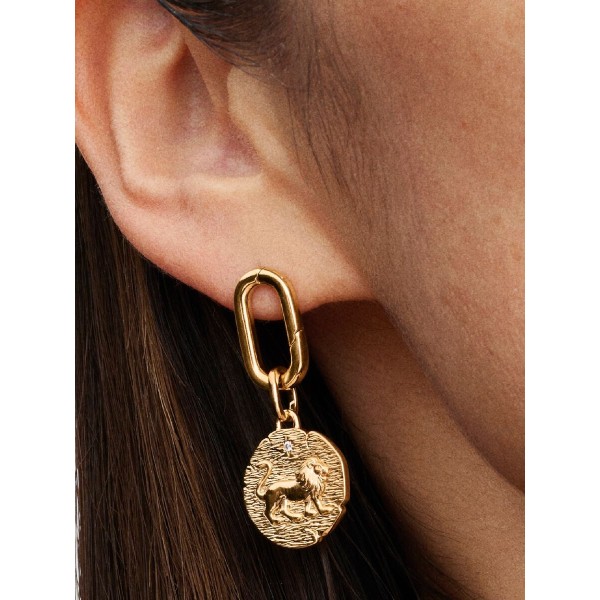 Pandora Lion Medallion – with Cubic Zirconia