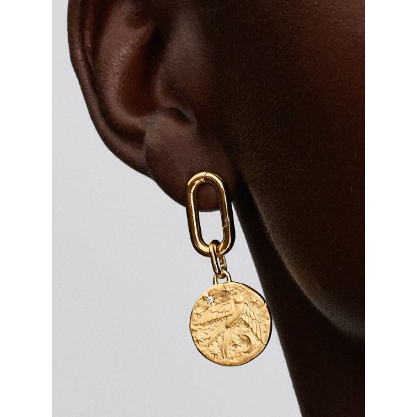Pandora Swallow Medallion Charm