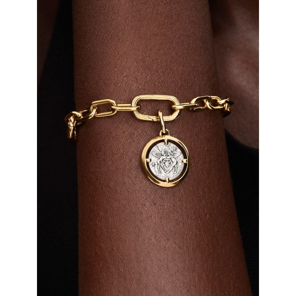 Pandora Cupid Medallion Charm
