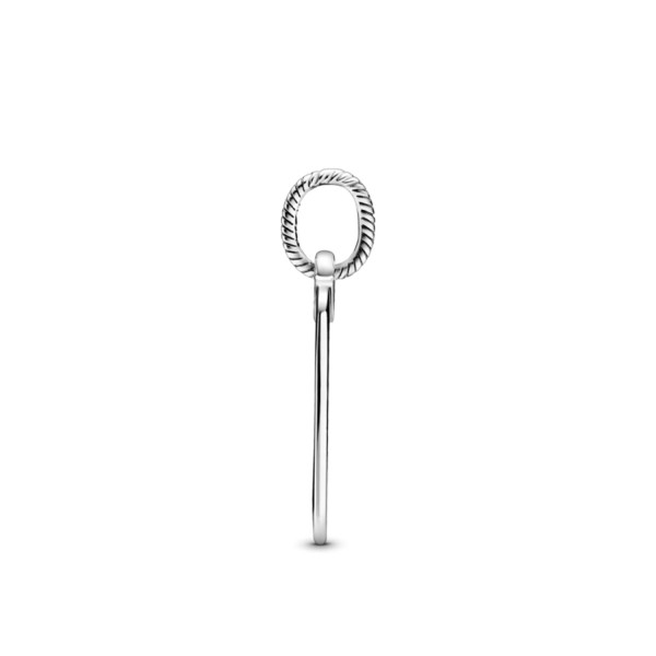 Pandora Engravable Silver Pendant