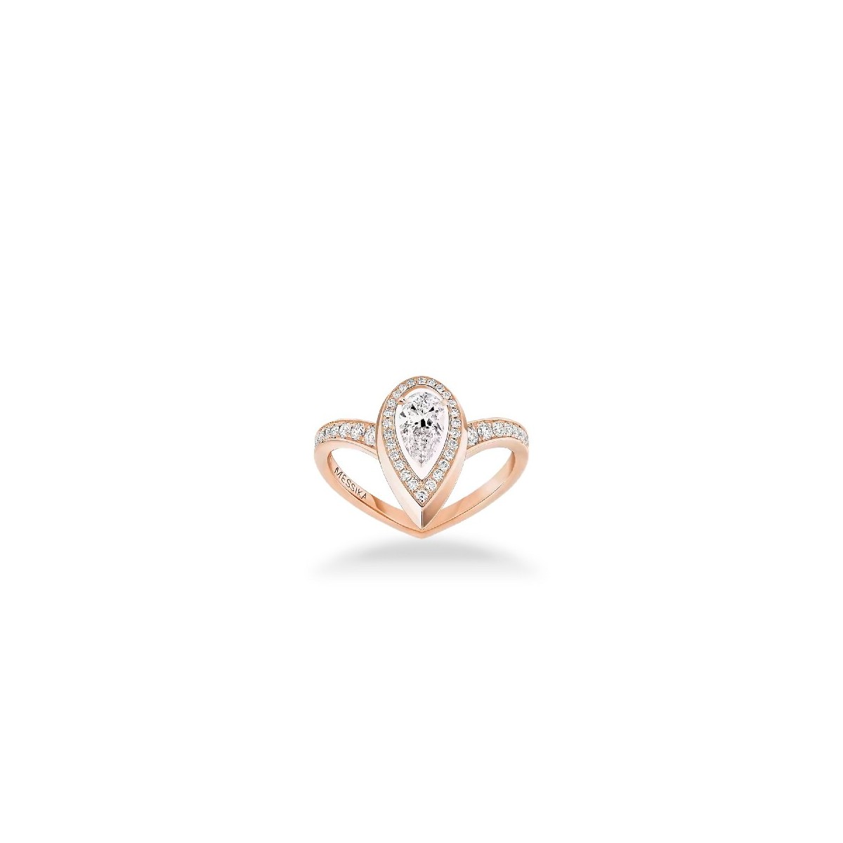 Messika Fiery 0.63 ct Rose Gold Ring