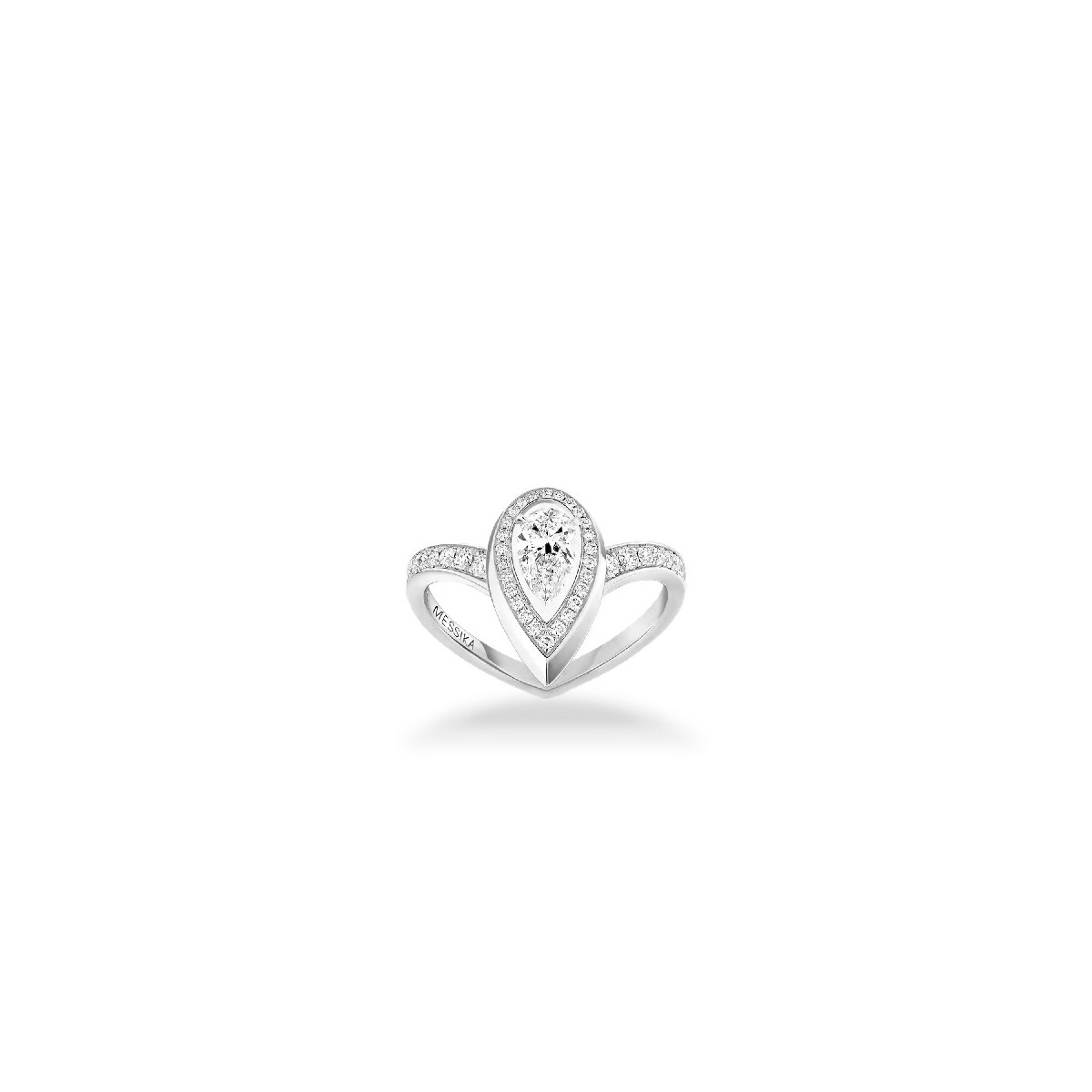 Messika Fiery 18k White Gold Ring 0.63 ct
