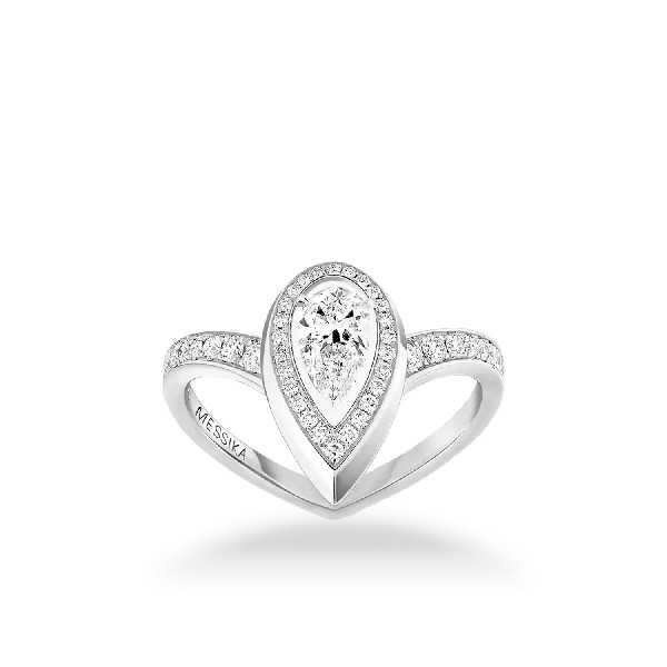 Messika Fiery 18k White Gold Ring 0.63 ct